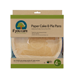 If You Care Χάρτινη Φόρμα Ψησίματος Στρογγυλή 4pcs