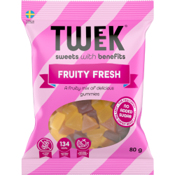 Tweek Sugar-Free Jellies Fruity Fresh 80g