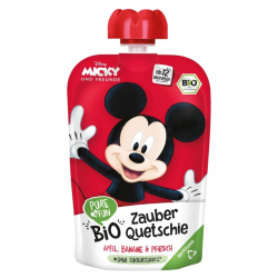 Pure & Fun Βιολογικός Πουρές Φρούτων Micky Χωρίς Ζάχαρη 100g