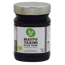 Ola Bio Βιολογικό Μαύρο Ταχίνι Ολικής  Άλεσης 250g