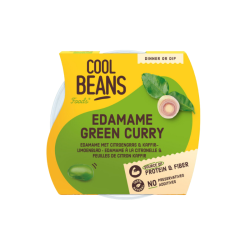 Cool Bean Foods Βιολογικά Φασόλια Edamame & Green Curry 350g