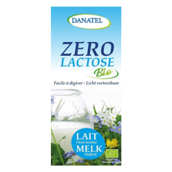 Danatel Zero Lactose Βιολογικό Ημιαποβουτυρωμένο Γάλα 1lt