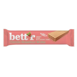 Bett'r Βιολογική, Vegan Γκοφρέτα με Φουντούκι & Κακάο 30g