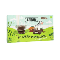 Läkaa Βιολογικά Μπισκότα Κακάο Cookies & Cream 176g
