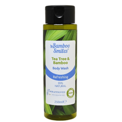 Bamboo Smiles Βιολογικό Αφρόλουτρο Tea Tree & Bamboo 250ml