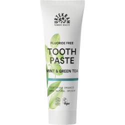 Urtekram Βιολογική Οδοντόκρεμα  Mint & Green Tea Χωρίς Φθόριο 75ml