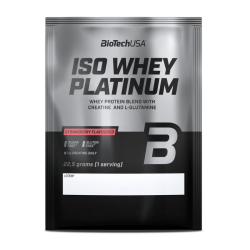 Biotech USA Iso Whey Platinum Strawberry 22,5g