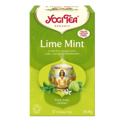 Yogi Tea Βιολογικό Τσάι Lime Mint 17 Teabags