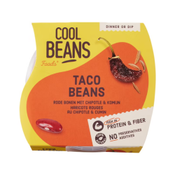 Cool Beans Foods Βιολογικά Taco Beans με Κύμινο 350g
