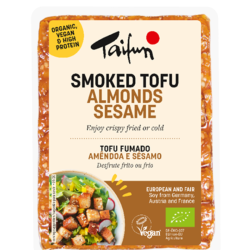 Taifun Βιολογικό Καπνιστό Τόφου Αμύγδαλα & Σουσάμι 200g