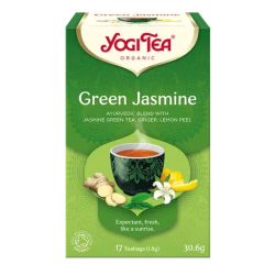 Yogi Tea Βιολογικό Τσάι Green Jasmine 17 Teabags