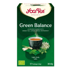 Yogi Tea Βιολογικό Τσάι Green Balance  17 Teabags