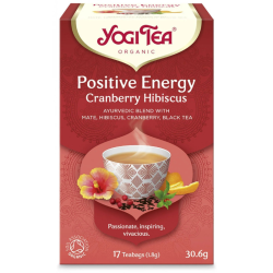 Yogi Tea Βιολογικό Τσάι Cranberry Hibiscus 17 Teabags
