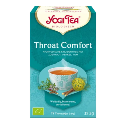 Yogi Tea Βιολογικό Τσάι Throat Comfort 17 Teabags