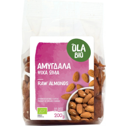 Ola Bio Βιολογικά Ωμά Αμύγδαλα Ελληνικά 200g