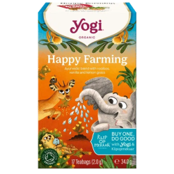 Yogi Tea Βιολογικό Τσάι Happy Farming 17 Teabags