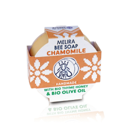 Melira Bee Soap με Χαμομήλι, Βιολογικό Θυμαρίσιο Μέλι & Βιολογικό Ελαιόλαδο 80g