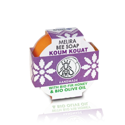 Melira Bee Soap με Κουμκουάτ, Βιολογικό Μέλι Ελάτης & Βιολογικό Ελαιόλαδο 80g