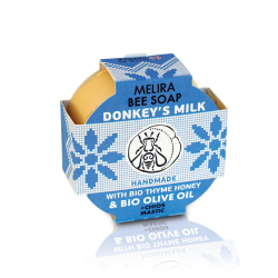 Melira Bee Soap με Γάλα Γαϊδούρας, Βιολογικό Θυμαρίσιο Μέλι & Βιολογικό Ελαιόλαδο 80g
