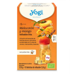 Yogi Tea Βιολογικό Τσάι Cold Brew Peach & Mango 27g