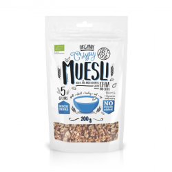 Diet Food Βιολογικό Crunchy Μούσλι με Chia 200g