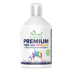 Natural Vitamins Prenium Teen Multivitamin Γεύση Πορτοκάλι 500ml