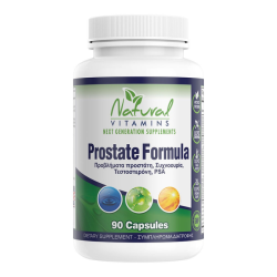 Natural Vitamins Prostate Formula – 90 Κάψουλες