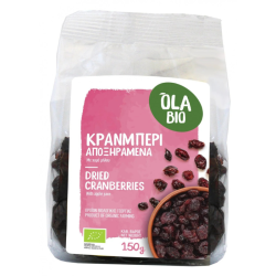 Ola Bio Βιολογικά Αποξηραμένα Κράνμπερι 150g