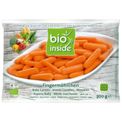 Bio inside Βιολογικά Κατεψυγμένα Καρότα Baby 300g