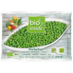 Bio inside Βιολογικός Κατεψυγμένος Αρακάς 300g