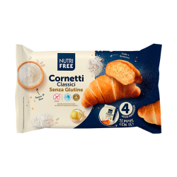 Nutrifree Κρουασάν Κλασικό Χωρίς Γλουτένη 4τμχ