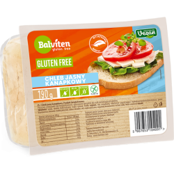 Balviten Ψωμί Λευκό σε Φέτες Χωρίς Γλουτένη 190g
