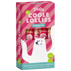 Fredos Organic Cool Lollies Fruity Mix 10x30 ml