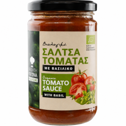 Εκλεκτή Κουζίνα Βιολογική Σάλτσα Τομάτας Χειροποίητη με Βασιλικό 280g