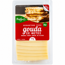 Βιοαγρός Βιολογικό Τυρί Gouda σε Φέτες 150g