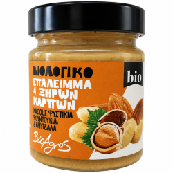 Βιοαγρός Βιολογικό Επάλειμμα 4 Ξηρών Καρπών 180g