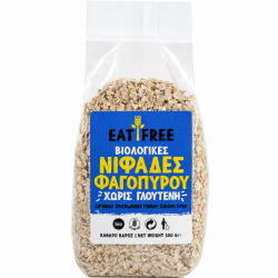 Eat Free Βιολογικές Νιφάδες Φαγόπυρου Χωρίς Γλουτένη 300g