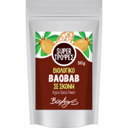 Βιοαγρός Υπερτροφή Βιολογικό Baobab σε Σκόνη 50g