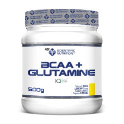 Scientiffic Nutrition BCAA + Glutamine Kyowa® Lemon 500g