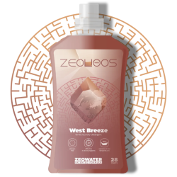 ZeoWater Υγρό Απορρυπαντικό Ρούχων West Breeze 1350ml