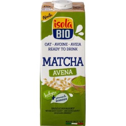 Isola Bio Βιολογικό Ρόφημα Βρώμης με Matcha Barista 1lt