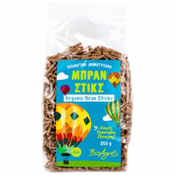 Βιοαγρός Βιολογικά Bran Sticks Χωρίς Ζάχαρη 250g