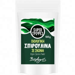 Βιοαγρός Υπερτροφή Βιολογική Σπιρουλίνα σε Σκόνη 100g